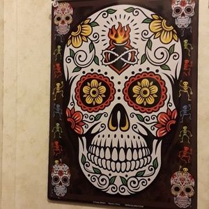 Sugar skulls wall decor